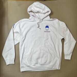 Spittin Chiclets Hoodie Adult 2XL Barstool Sports NHL Hockey Mens Bone Flag READ